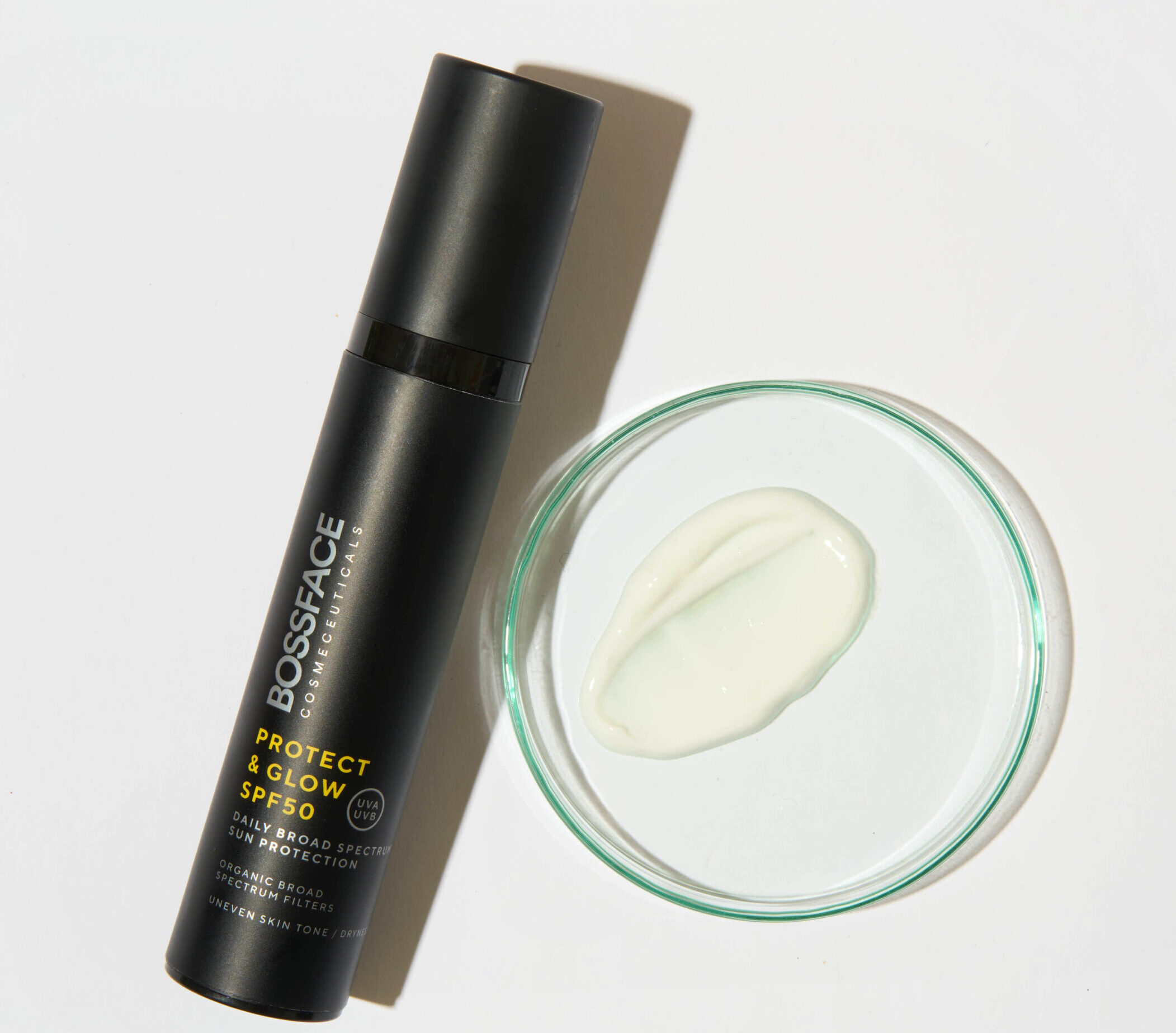 spf protect and glow by bossface